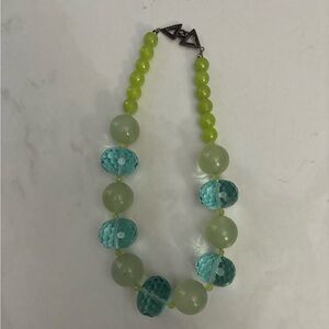 Vintage glass necklace